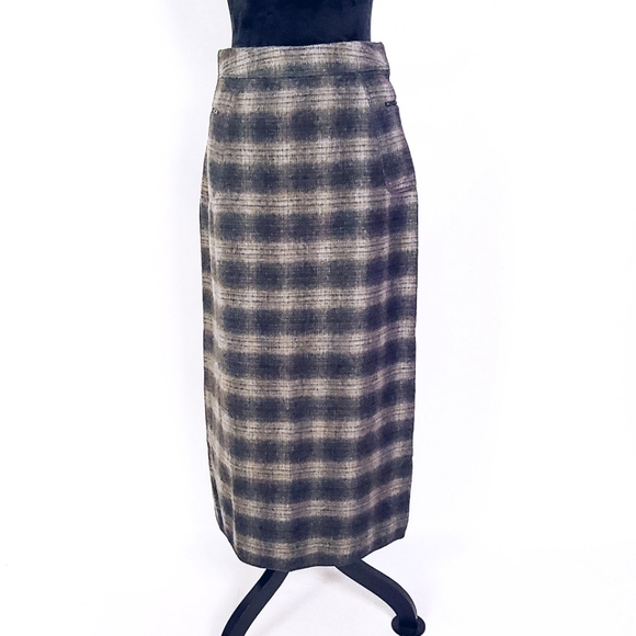 The Limited Dresses & Skirts - 🚫SOLD🚫Plaid Wool Skirt